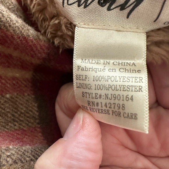 Reversible plaid jacket. NWT - Picture 11 of 11